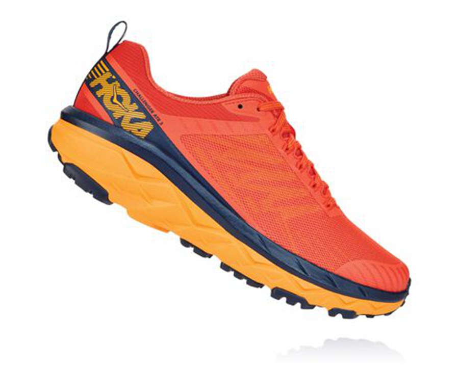 Hoka One One Trailove Tenisky Panske Červené - Challenger ATR 5 - 69208-CUGH